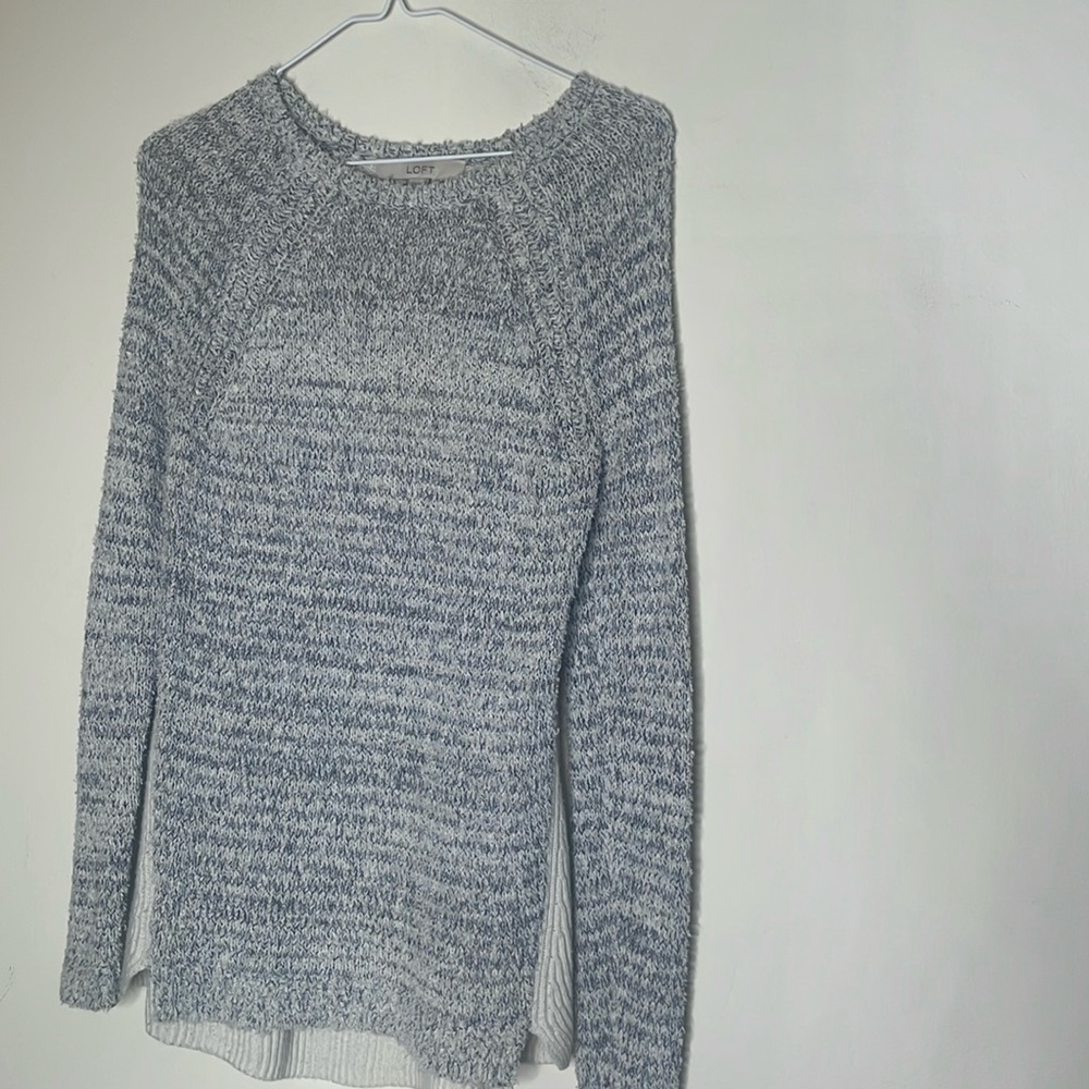 Loft grey static XS sweater​